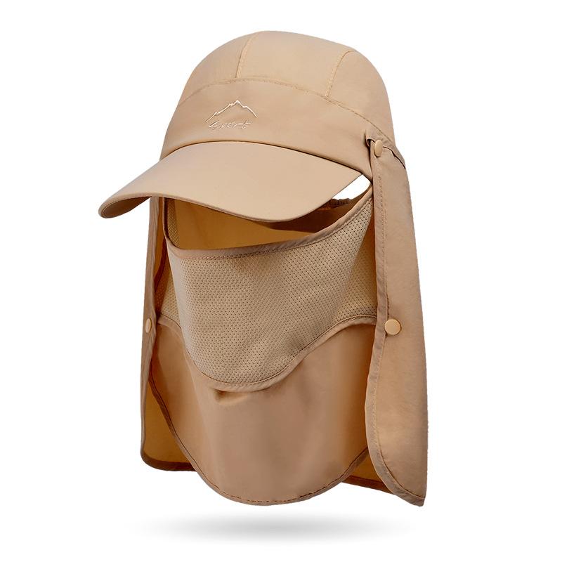 9071 Summer Quick-drying Baseball Cap Men's Sunscreen Hat Multifunctional Sun Hat Outdoor Fishing Mountaineering Hat