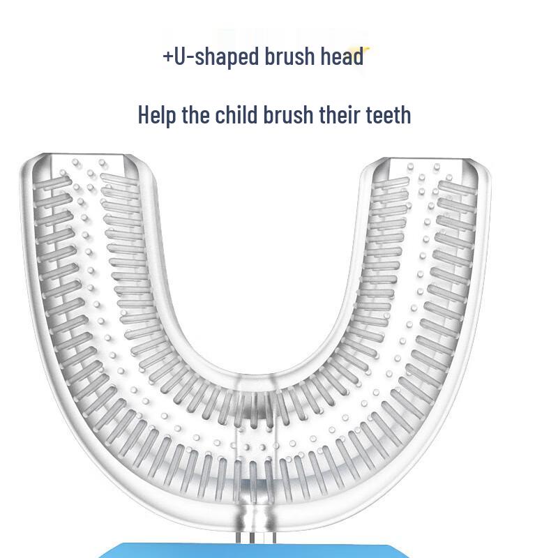 Shengbei U-shaped Silicone Sonic Kids Toothbrush