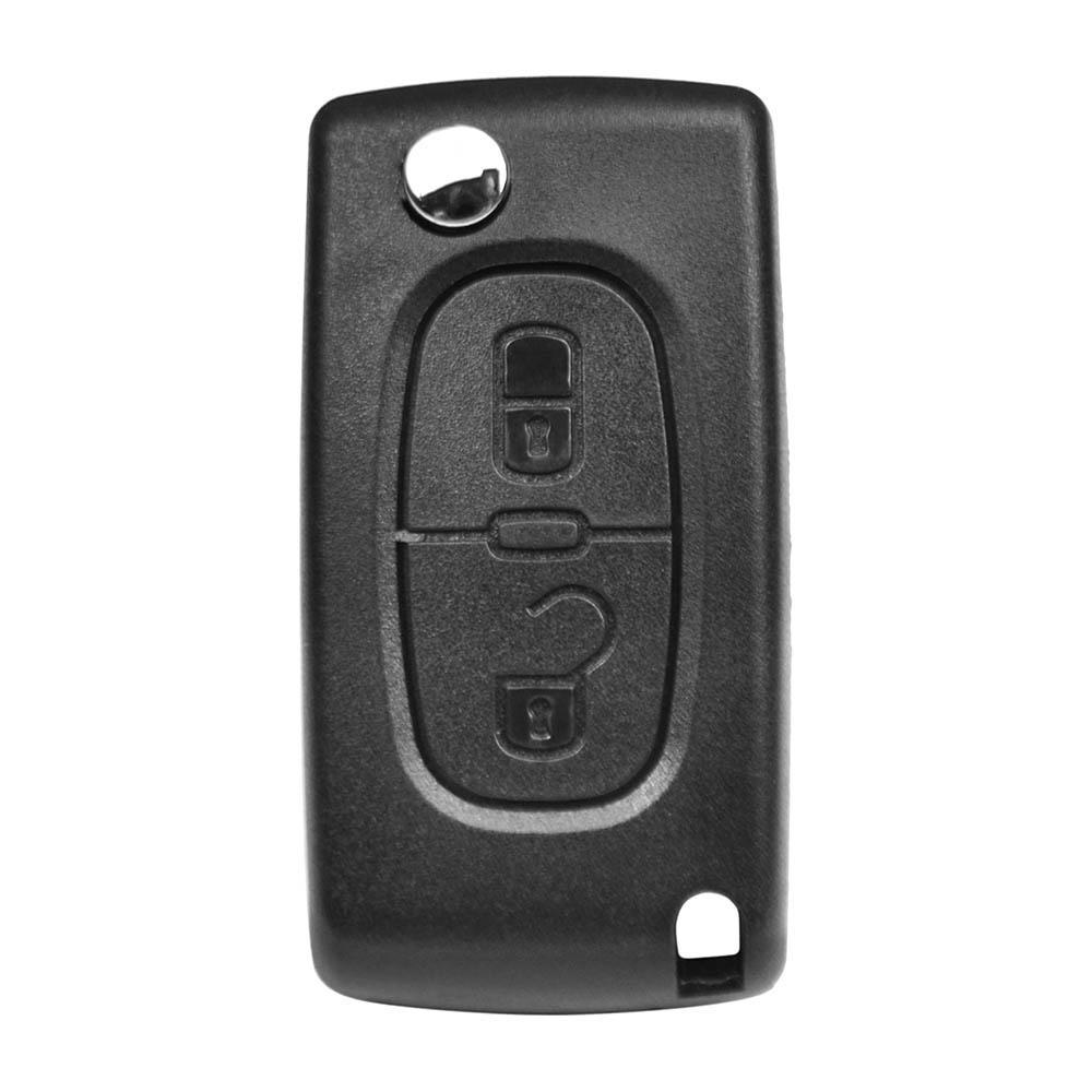 Car Key Remote Flip Key Shell Case 2 Buttons CE0523 CE0536 For Peugeot 308 207 307 3008 5008 807 For Citroen C2 C3 C4 C5 C6 C8