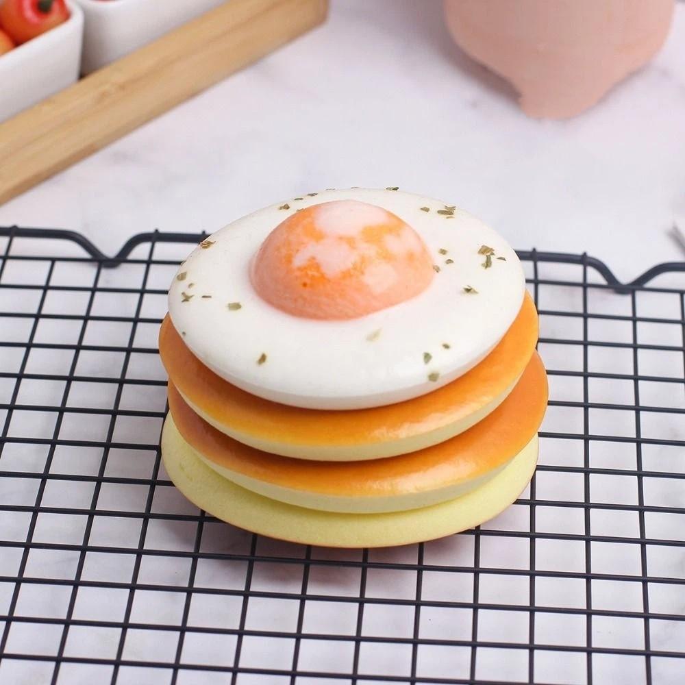 Food Shape Simulation Bread Squeeze Toy Hand Relax Sensory Fidget Toy  Kids Adults