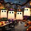 Flashing LED Specter Luminous Specter Ceiling Hanging Halloween Hanging Ornament  Porch