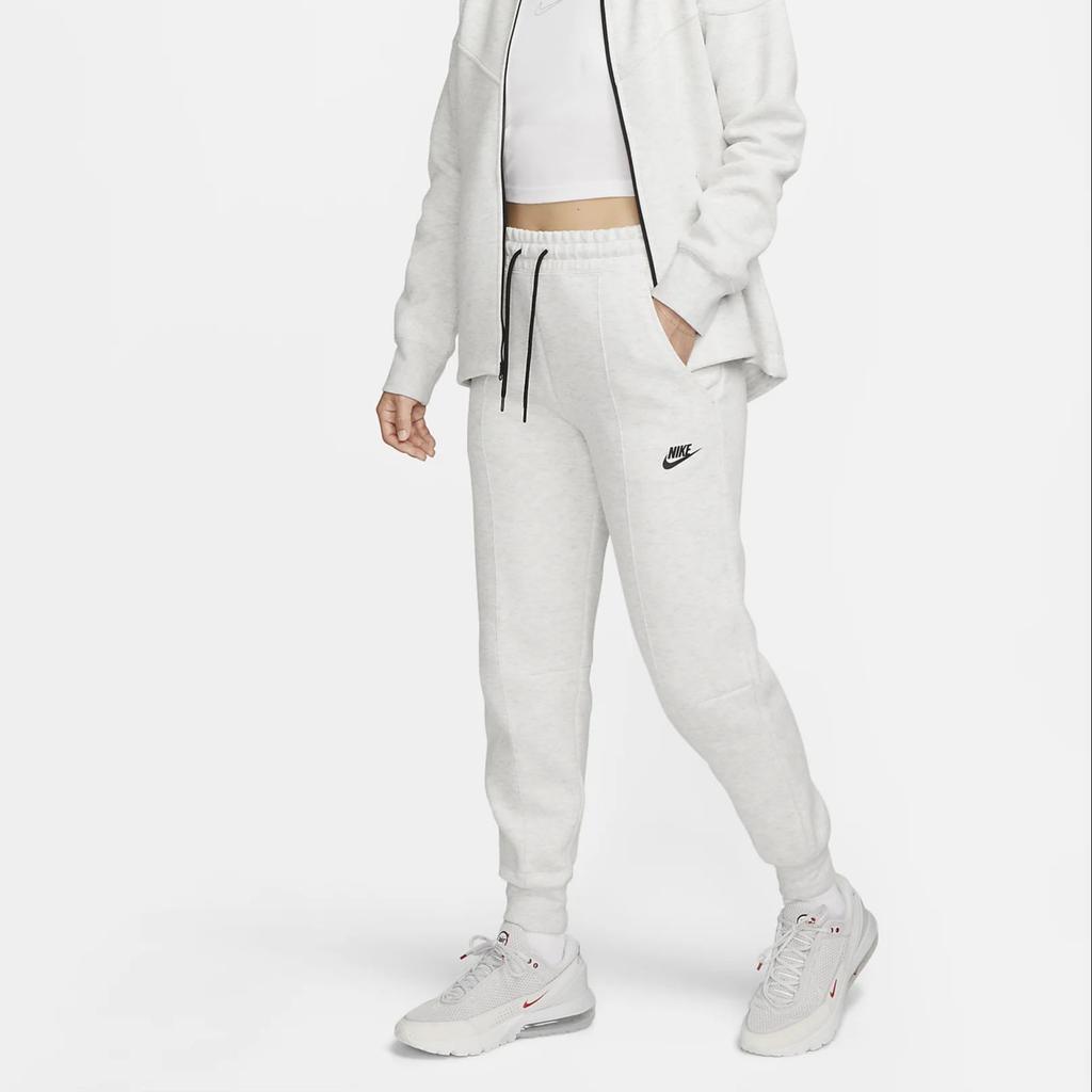 Nike Женские облегающие спортивные штаны со шнурком, белые FB8331-013