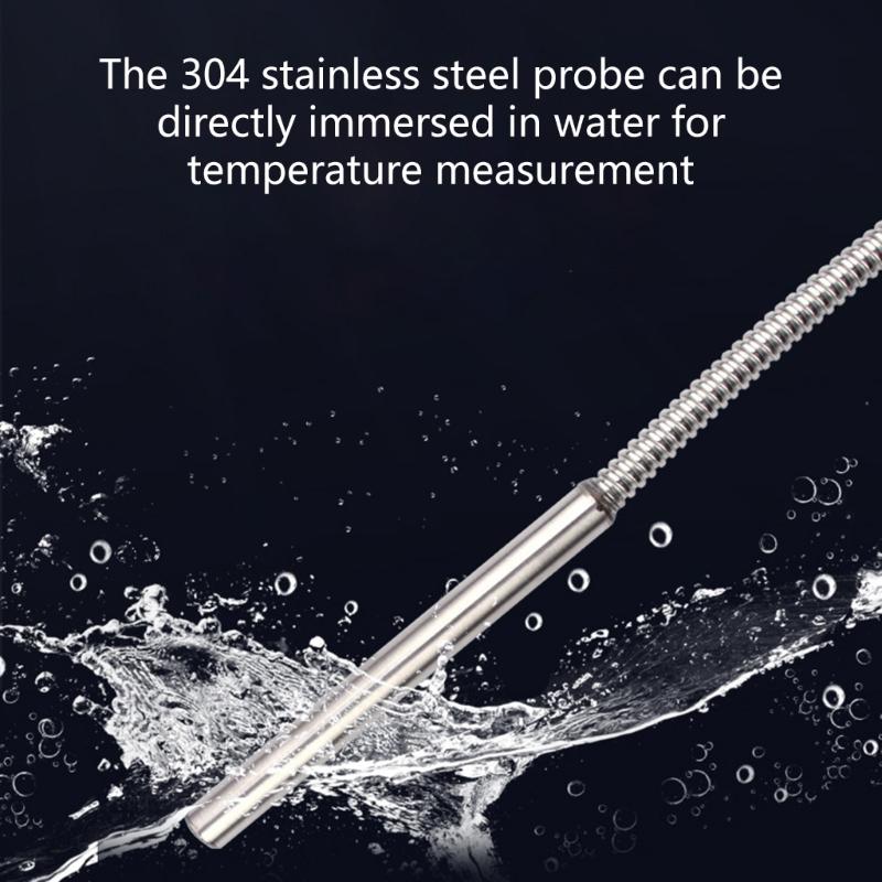 Промышленные цифровые термометры Резьбовые зонды Системные термостойкие цифровые термометры Подходят для котельной линии
