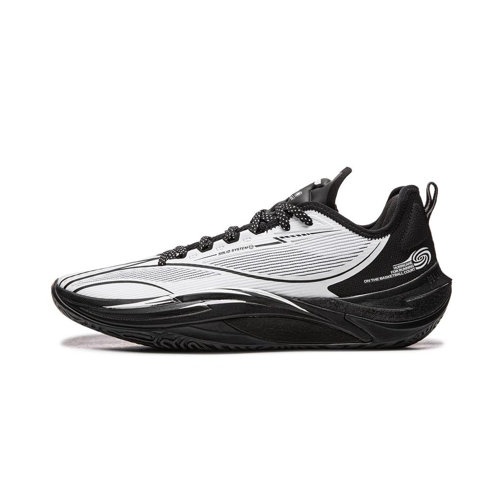 Баскетбольные кроссовки Li Ning Hurricane Low top Мужские Стандартные Белый Черный ABAU083-13