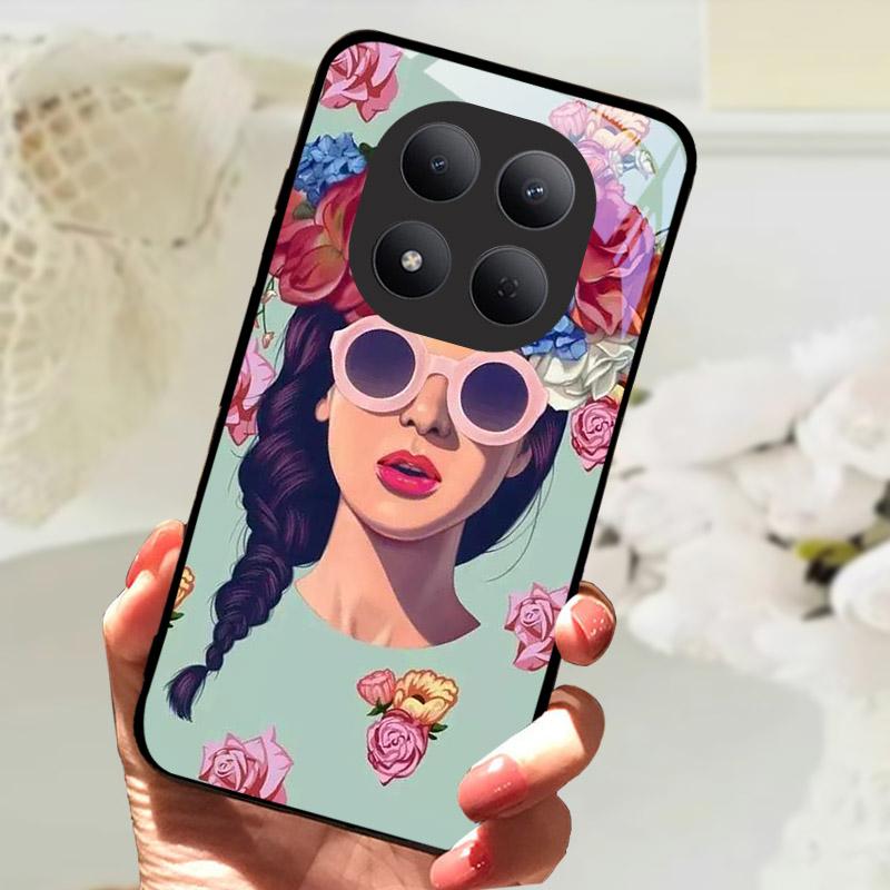 Для Xiaomi Redmi Note 15 Pro 5G Чехол Закаленное Стекло Чехол для Телефона Для Redmi Note15 Pro 15Pro 5G Coque Note15Pro Защита Камеры
