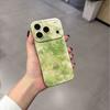 Чехол для мобильного телефона с зелеными бабочками подходит для iphone11promax Apple 11 прозрачный 11 летний 11/11 мягкий 11 наборов