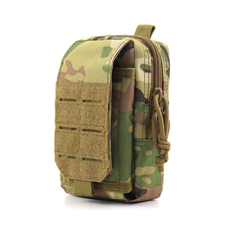 Molle Tactical Belt Pouch  Bag Magazine Waterproof Waist Pack Sport Bags Carrier Cell Phone Case For Backpack & Vest