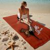proof beach towel with a Mr. Bean2 pattern - soft,absorbent,quick-drying,machine washable - perfect for swimming,camping,bathing