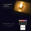 Компактный USB-мини-светодиодный автомобильный светильник для создания атмосферы в салоне с возможностью выбора нескольких цветов