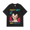 275 GSM Washed T-shirts 100% Cotton Dragon Ball V2 Goku Print Unisex Heavy Cotton T Shirt
