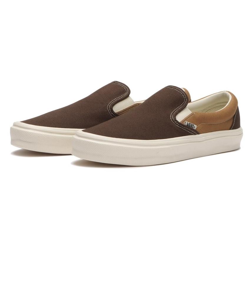 672836-0006 Vans Slip-On Lite "Коричневый/Экрю" (V98 LITE) (Мужской)