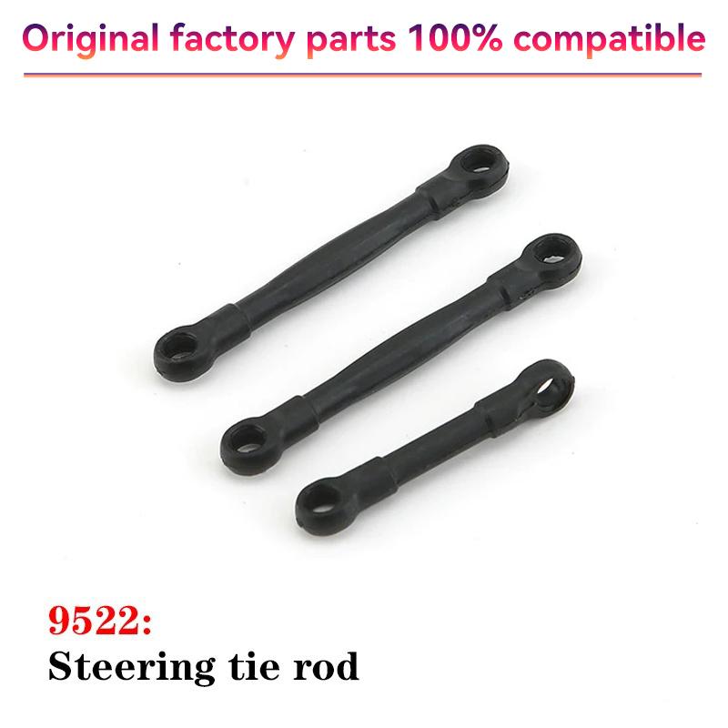 9522 50KM/H High-Speed RC Automobile Parts ESC Arm Turning Cup Drive Shaft Gear Differential Gearbox Steering Tie Rod Tire Motor