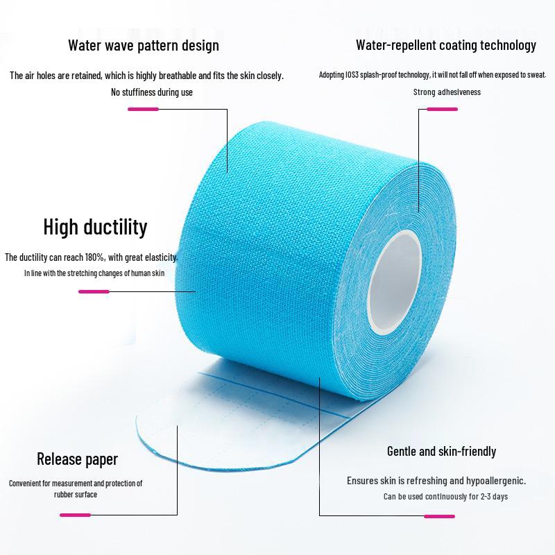 Кинезио тейп для лифтинга лица от носогубных и межбровных морщин