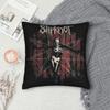 Slipknot металлический рок-бэнд музыка Печатная наволочка Чехол для подушки металлический бэнд музыка Чехлы для подушек Квадратные Различные размеры