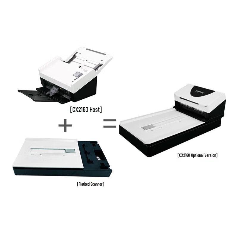 YINGYUAN CX2160+FB60 Color Dual-Platform Scanner CN plug (adapter included)