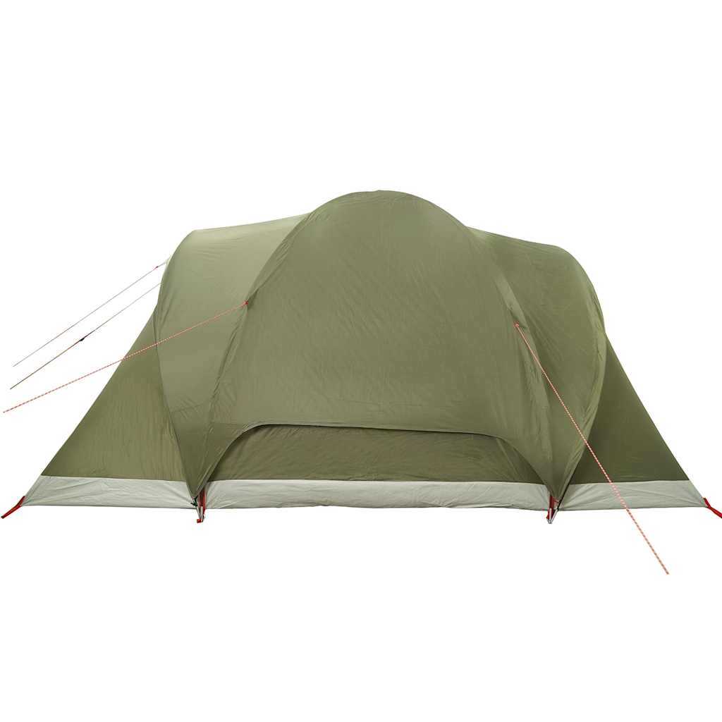 Dome Family Tent for 6 Persons Olive Green Waterproof