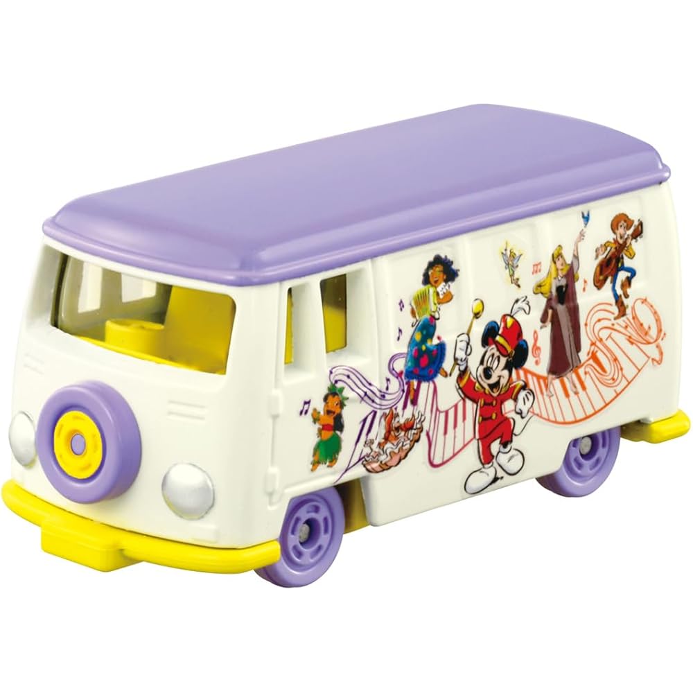 Takara Tomy Tomica Dream Tomica SP Disney100 Collection Purple Mini Car Toy for Ages 3 and Up