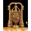 8" Tirupati Balaji Fine Metal Finish Idol Decorative Showpiece Handcrafted Tirupati Balaji Murti for Home Office and Gifting Purpose