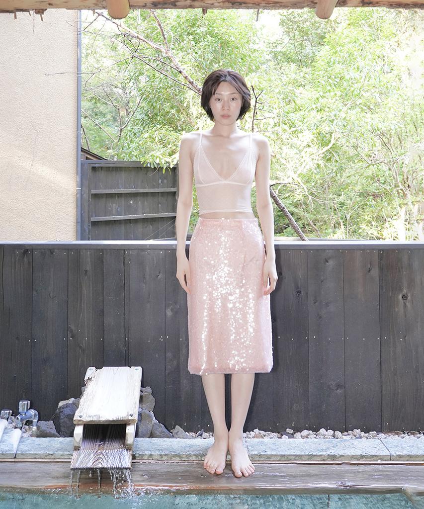 Nuanu Luma Skirt_Peach