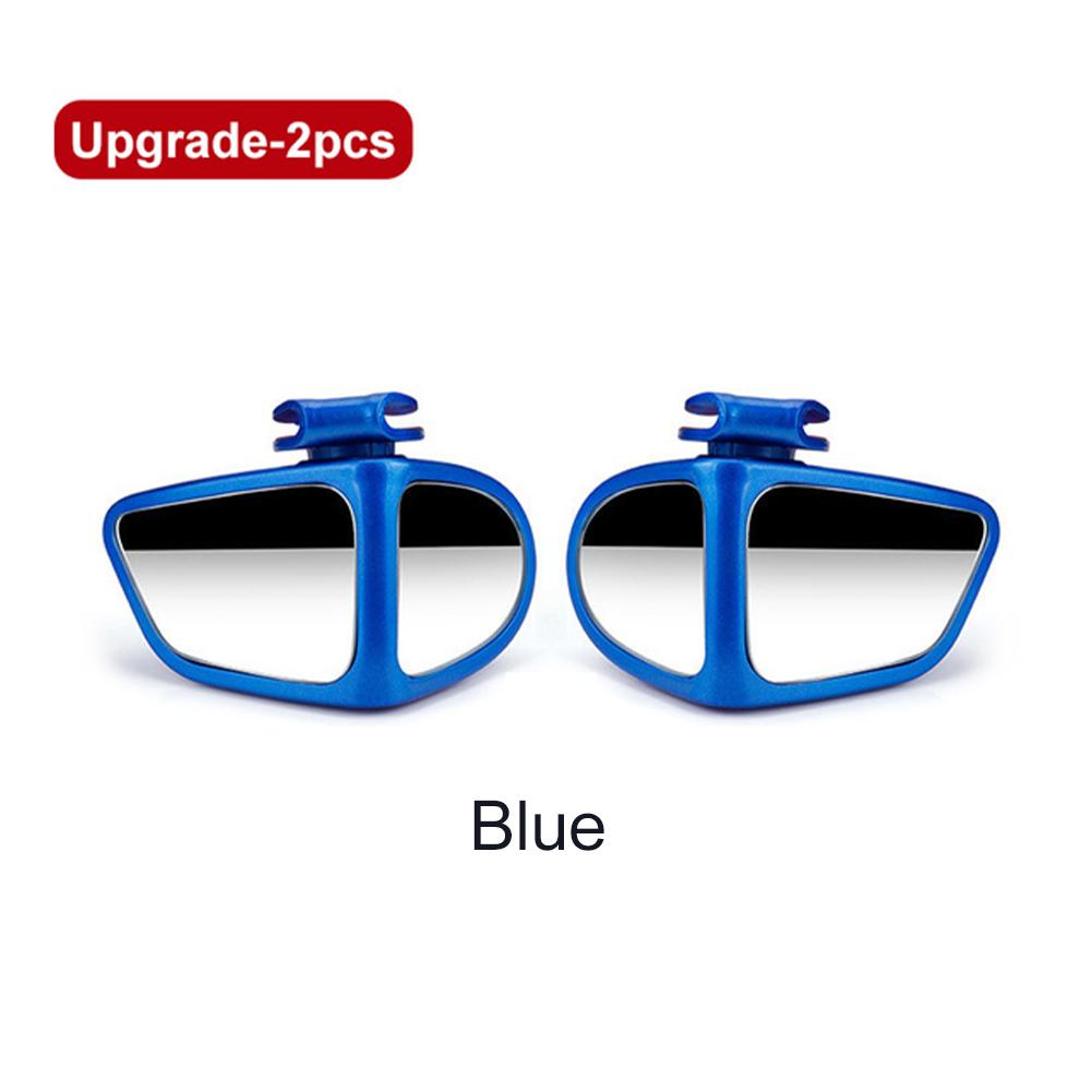 1 пара 360 градусов HD автомобильное зеркало для слепых зон, вращающееся регулируемое широкоугольное наружное автомобильное зеркало заднего вида для парковки