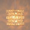 Cerdeco Aurora-Like Sparkle... Large Pendant Light with Gorgeous Design and Crystal Beads. Handcrafted for Elegance. PSE Certified, E12, Hanging