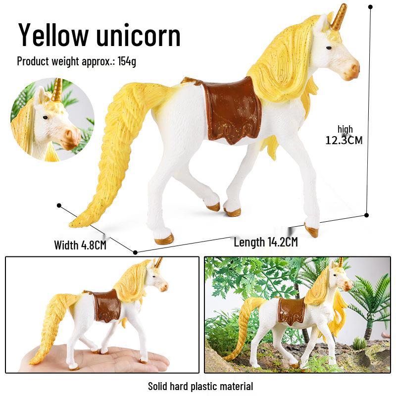 Cross-border Mythical Unicorn Pegasus Toy Model for Kids