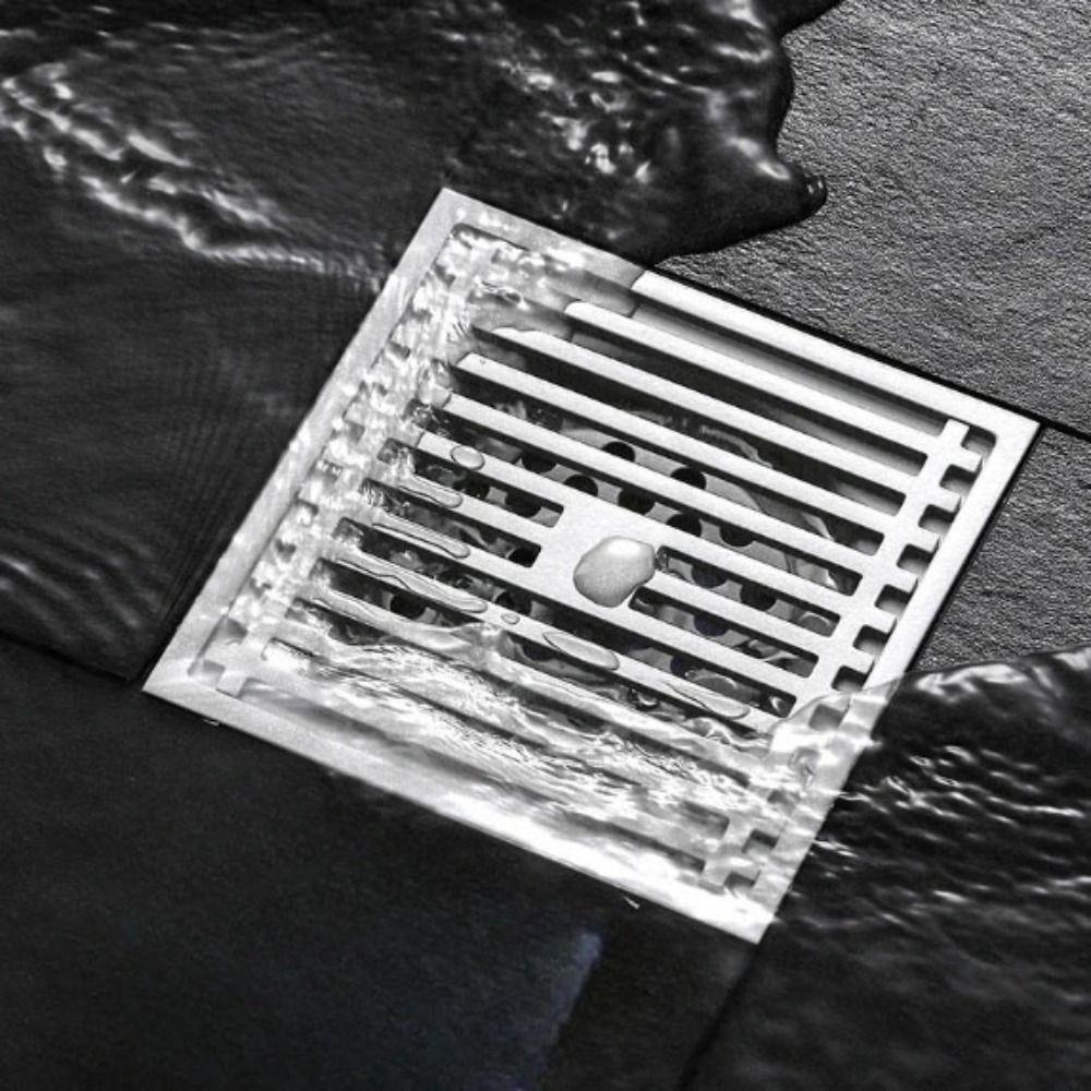 Нержавеющая сталь Душевой напольный слив Квадратный слив Фильтр Канализационный дезодорант Сливной сердечник для пола Ванная комната