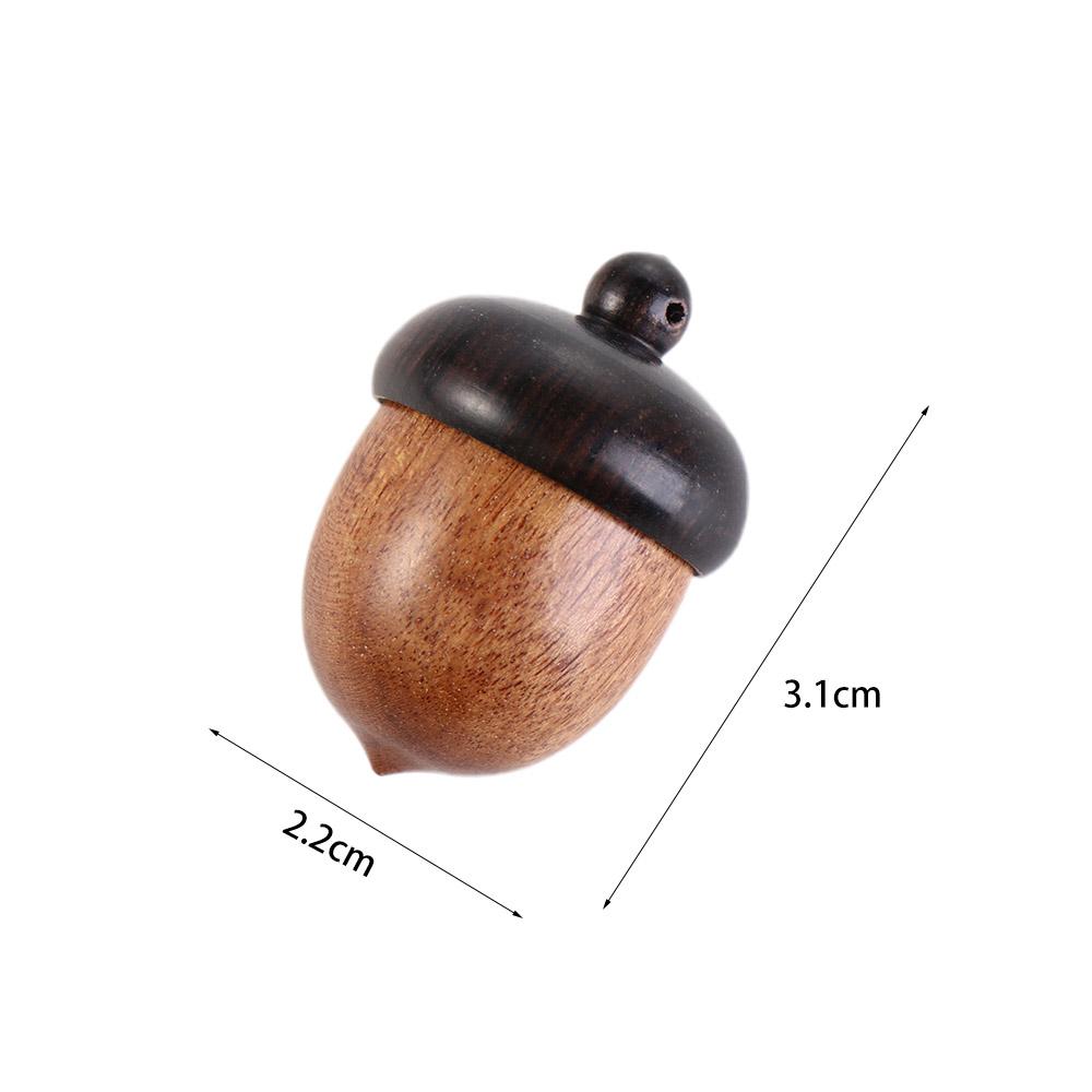Portable Outdoor Sandalwood Medicine Tablet Container Granule Storage Box Wooden Pill Box Capsules Organizer Travel Pill Case