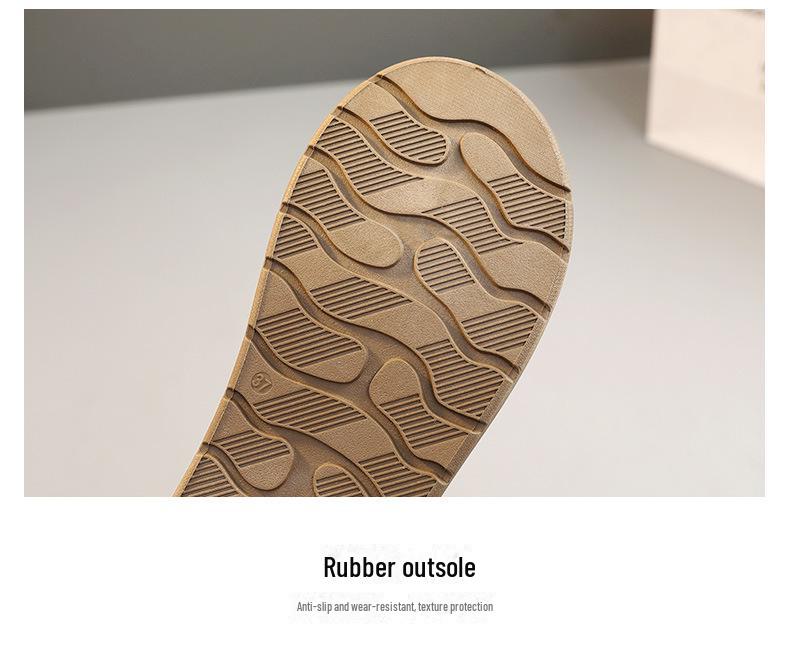 Женские зимние ботинки, увеличивающие рост BRM881, 2024 г. — однотонные, универсальные, с модной и теплой бархатной подкладкой