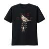 Vintage Indie Rock Big Thief Bird Guitar Line Art Print Casual T Shirt Vintage Washed Stylish Homme Graphic Unisex Slightly