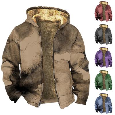 Мужская утолщенная куртка на пуговицах с двойным карманом и карманной вставкой, хлопковая куртка