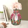 Diamond Art Kits Decorative Vase Wooden 3D Crystal Mosaic Craft Tabletop Decoration Diamond Painting Kit for Adults