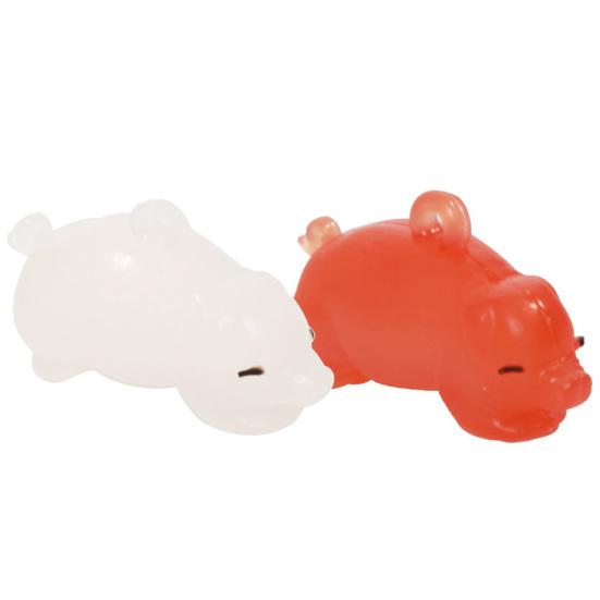 2 шт. Автомобильный кулон с ультрафиолетовым датчиком температуры, меняющий цвет, в форме утки, брелок для украшения сумки