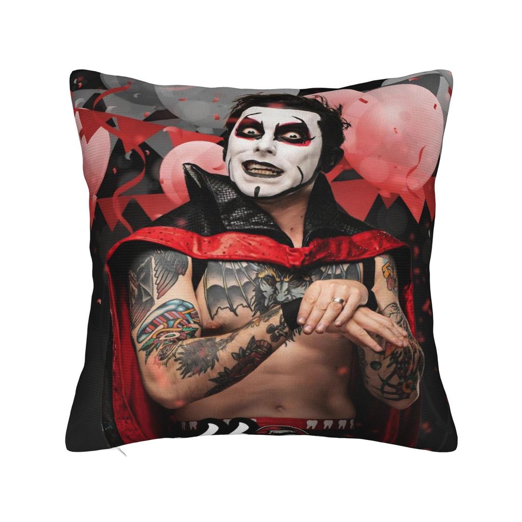Danhausen You Are Cursed Pillow Covers Printed Cushion Cover Decorations Wrestler Throw Pillow Case Cover Chair Multiple Sizes