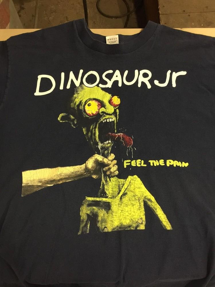Dinosaur Jr Черная хлопковая футболка с коротким рукавом Унисекс S-5XL Унисекс футболка