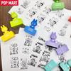 Новый POPMART The Monsters 10-й Юбилей Labubu Магнит на Холодильник Сюрприз-Коробка Мультяшный Коллекционный Декор Идеальный Подарок Для Фанатов Аниме