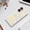 For Xiaomi Redmi Turbo 4 5G/Poco X7 Pro 5G Case Small Flowers Pattern Printing Straight Edge TPU Phone Back Cover
