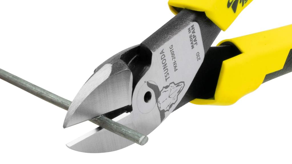 TSUNODA Power Hard Wire for Electrical Nippers, Eccentric, Work, 200mm, PKN-200TG