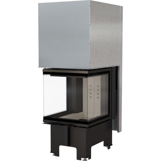 Умный стальной камин KRATKI NBC 500/500 8 кВт Ø 200 Подъемный MSK