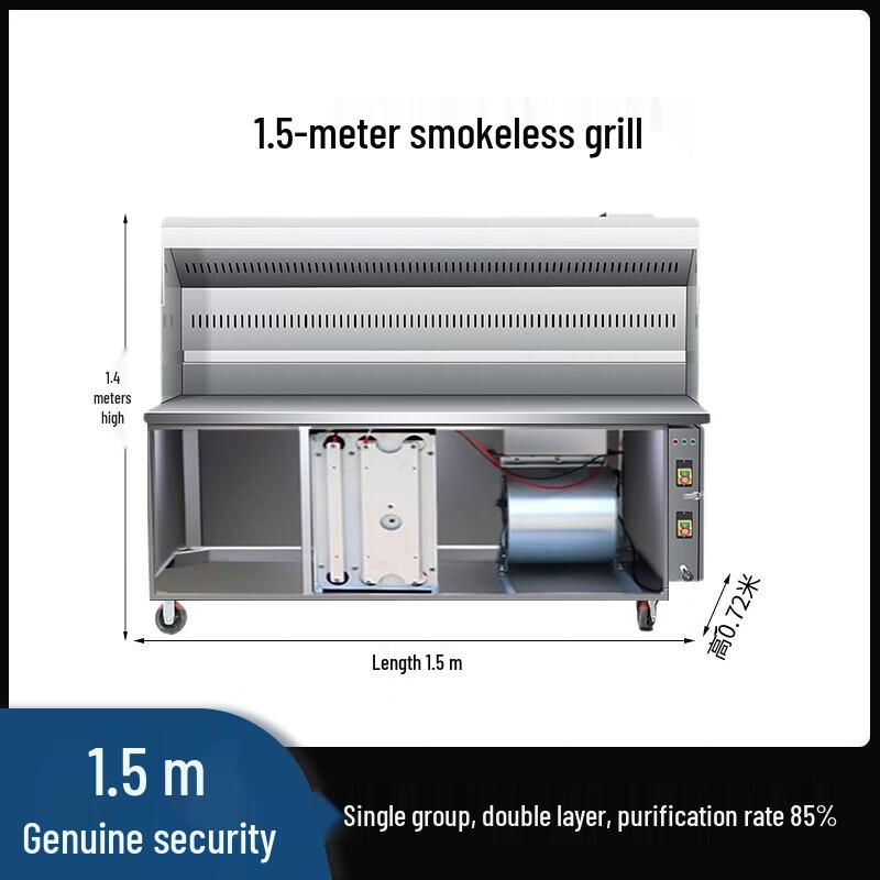 Commercial BBQ Smoke Purifier