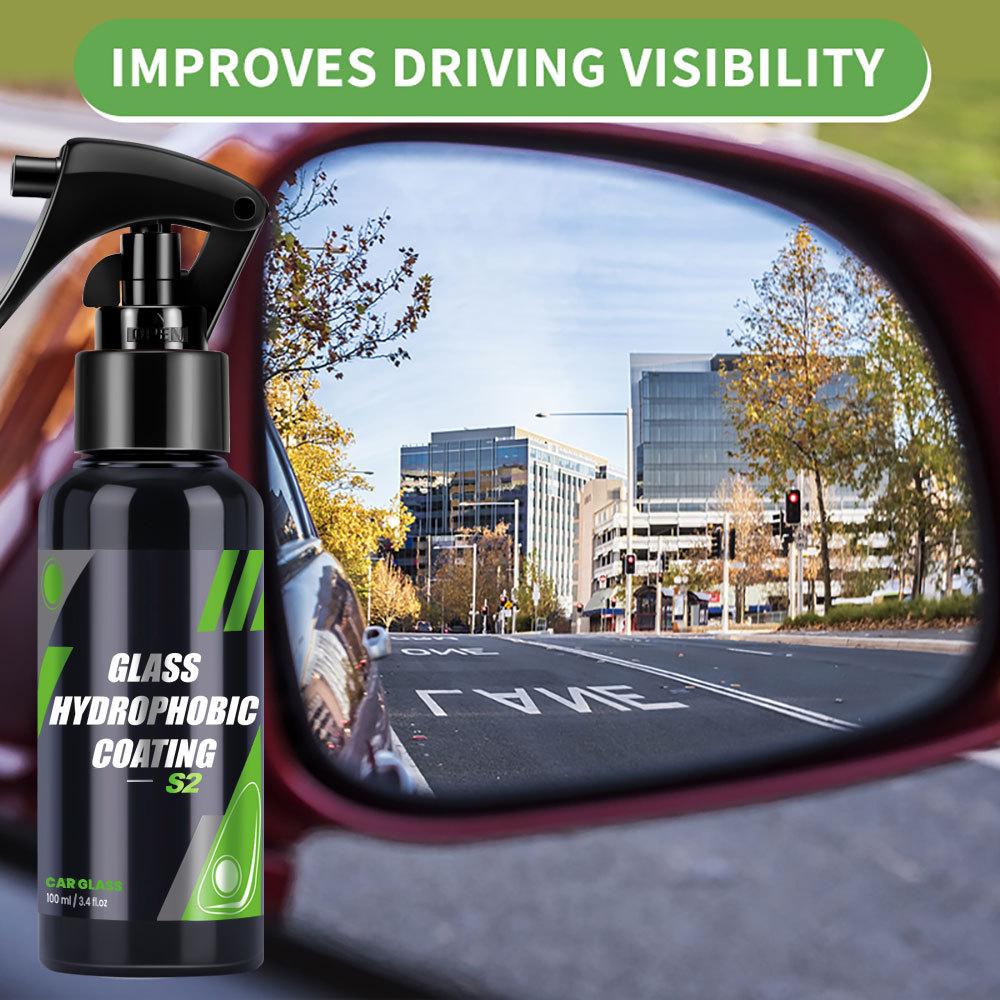 50/100/300 мл. Покрытие против дождя. Гидрофобное покрытие для автомобильного стекла. Жидкий керамический спрей. Покрытие для лобового стекла и зеркал. Детализация автомобиля.