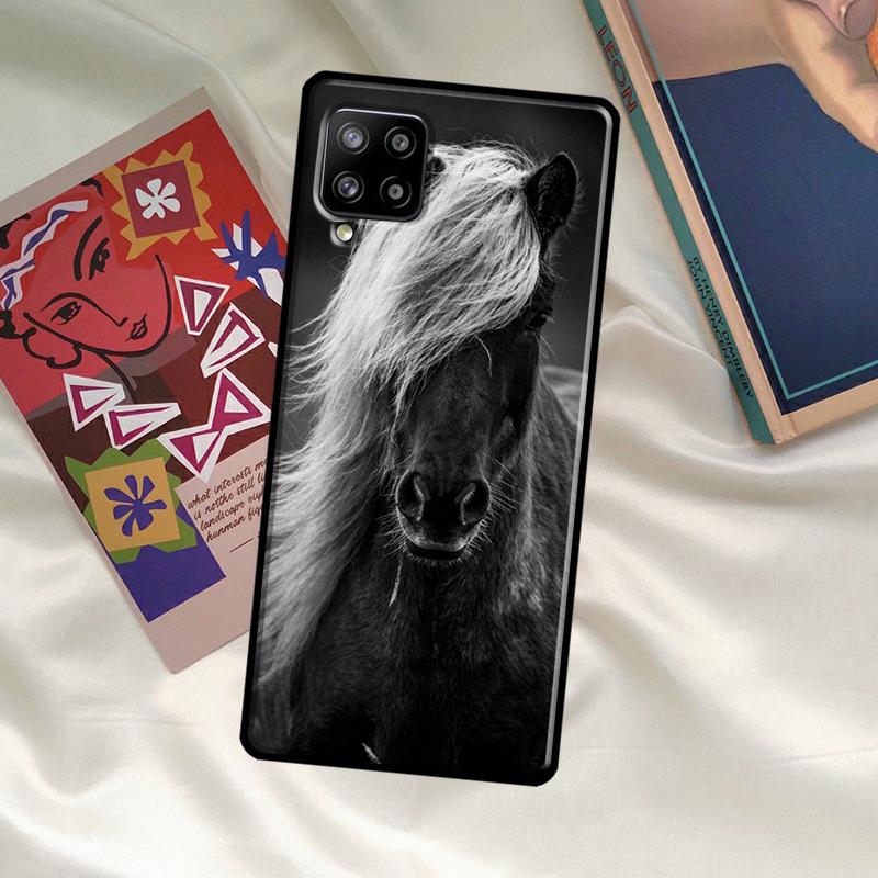 Доминирующий Крутой Чехол-Лошадь Для Samsung Galaxy A06 A16 A56 A36 A26 A54 A34 A14 A52 A32 A12 A13 A33 A53 A15 A35 A55