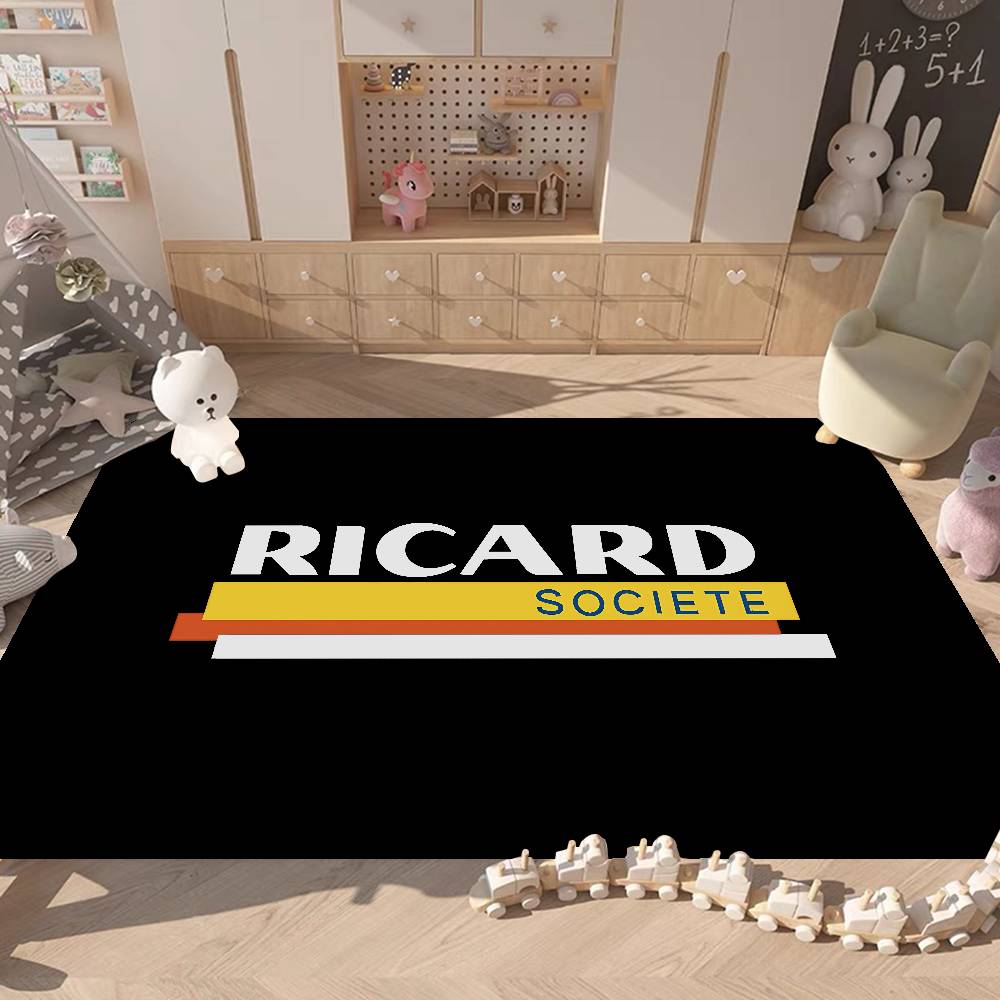 R-RicardS LOGO Floor Mat Nordic Style Home Doormat Bathroom-Toilet Mats Bedroom Hotel Decor Mat