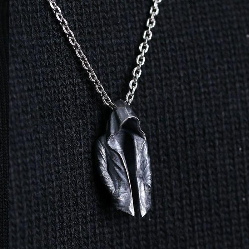 Ретро стиль темный ветер плащ убийцы ветровка кулон ожерелье в стиле ретро панк модный кулон для парня