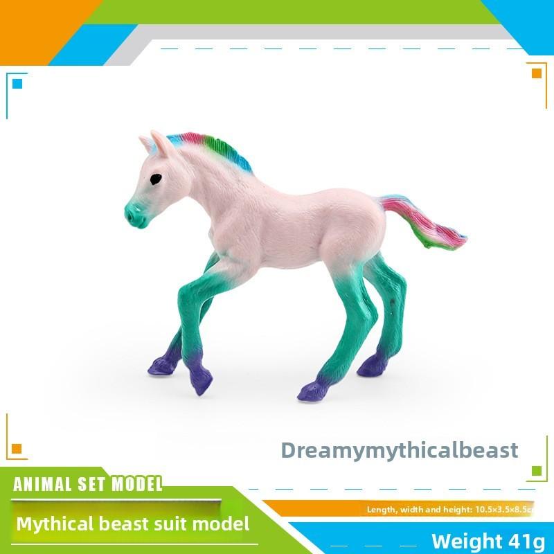 Dreamland Mythical Beast Unicorn Pvc Figurine For Kids Room Decor And Collectors
