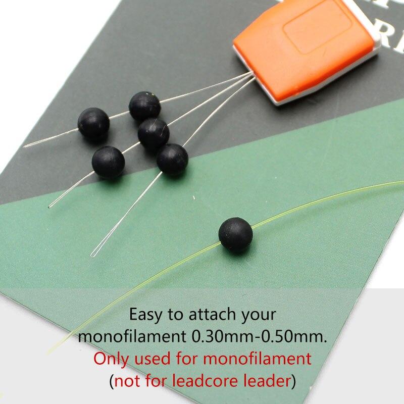 3 упаковки, аксессуары для ловли карпа, поворотные стопорные бусины, противозапутывающиеся втулки, стопоры для снастей для кормления свинца
