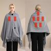 Wearable Shawl Blanket Warm Clothing Heating Lap Blanket Office Warm Shawl  for Winter