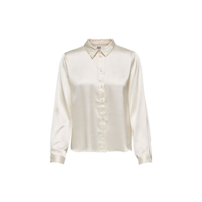 Женская рубашка JDY Fifi, рубашка из атласа цвета песочного дерева