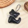 Мода ПУ Кожа Кот Брелок Милый Животный Брелок Женский Шарм для Сумки Подвеска для Сумки Украшение Подарки для Девочек