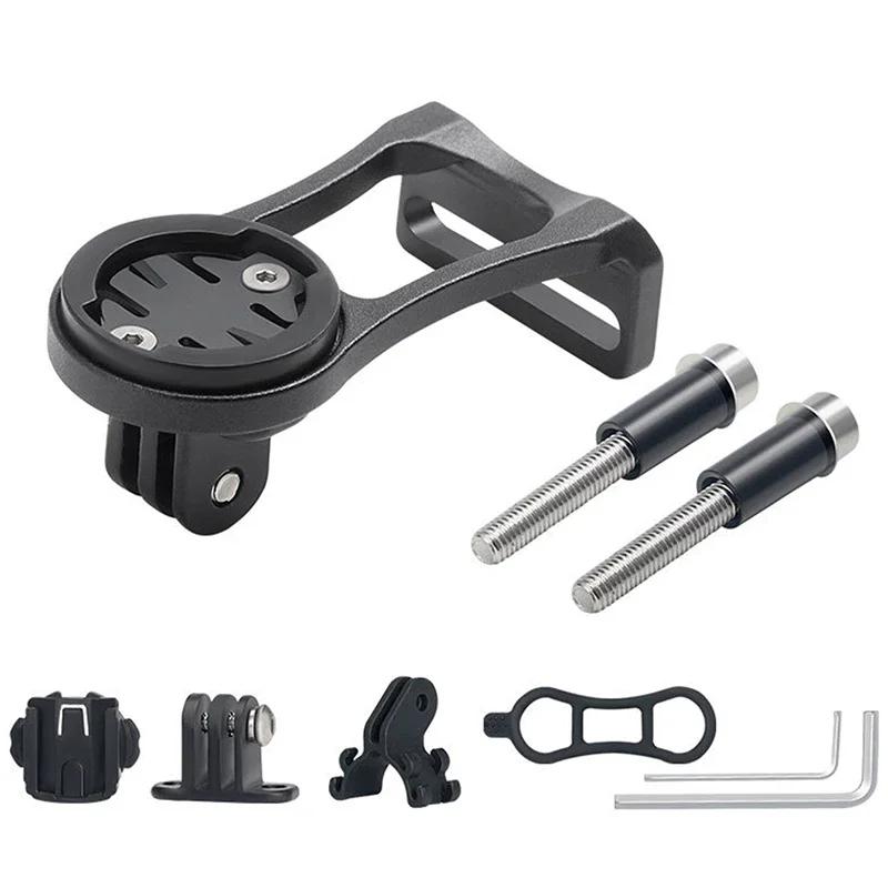 Велосипедный вынос удлиненный кронштейн крепление для фары велосипеда компьютерный держатель опора для лампы стойка из сплава волокна для Garmin Bryton Cateye